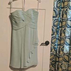 Mint-colored Formal Dress